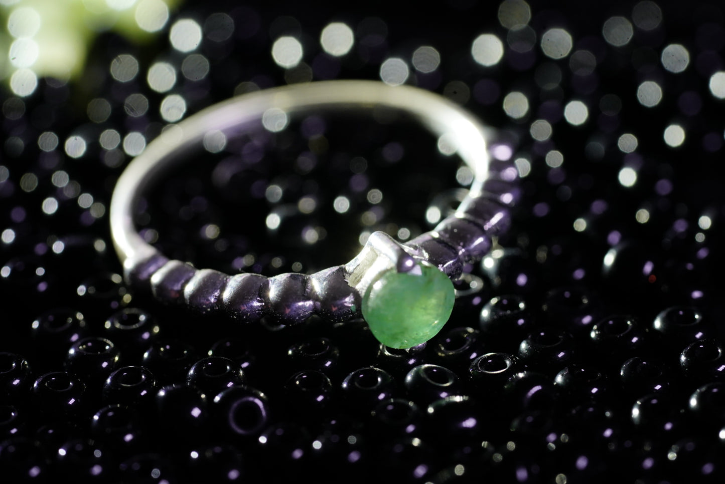 Fluorite Stone Ring