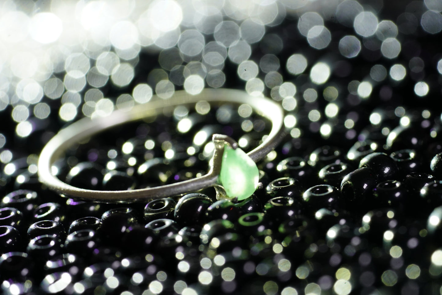 Green Onyx Ring