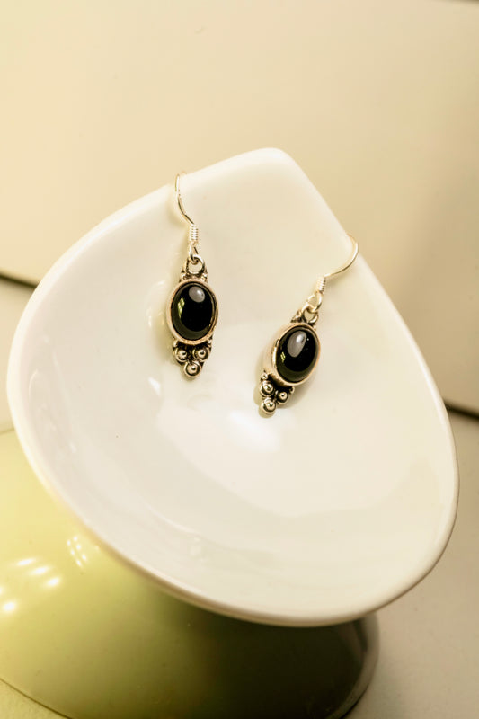 Black tourmaline Earrings