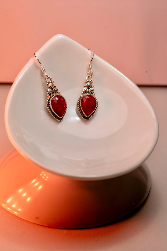 Ruby Earrings