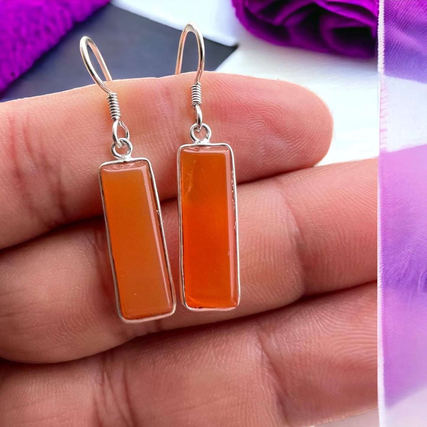 Carnelian Earrings