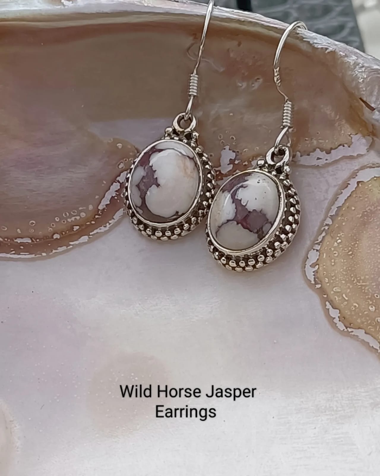 Wild house Jasper Earrings