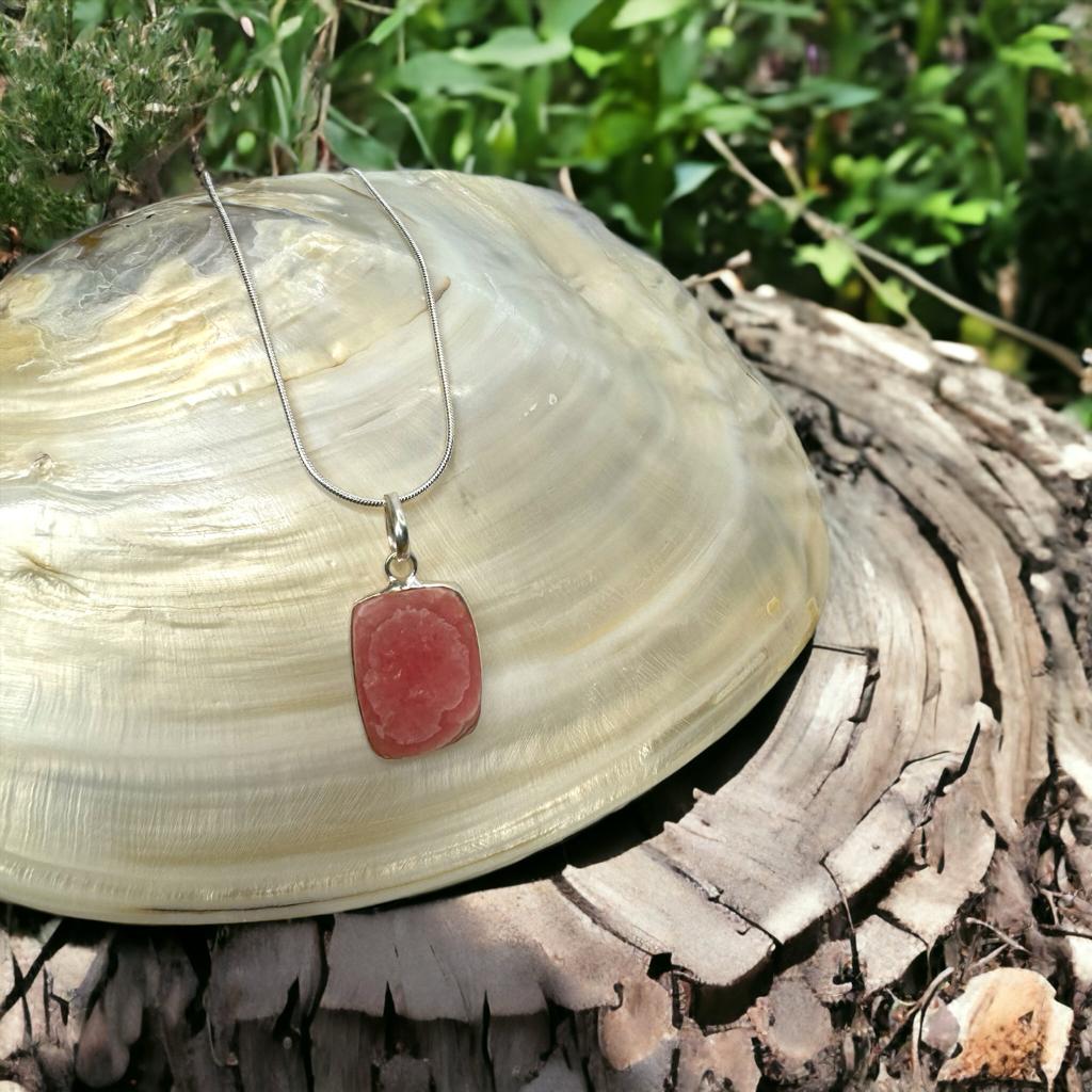 Rodochrosite Pendant