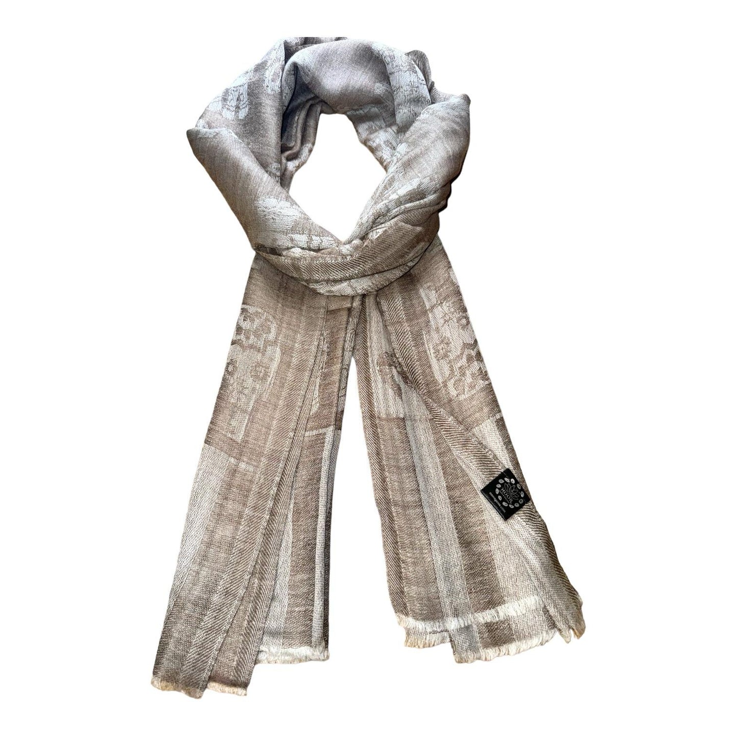 Merino Wool & Silk Scarf