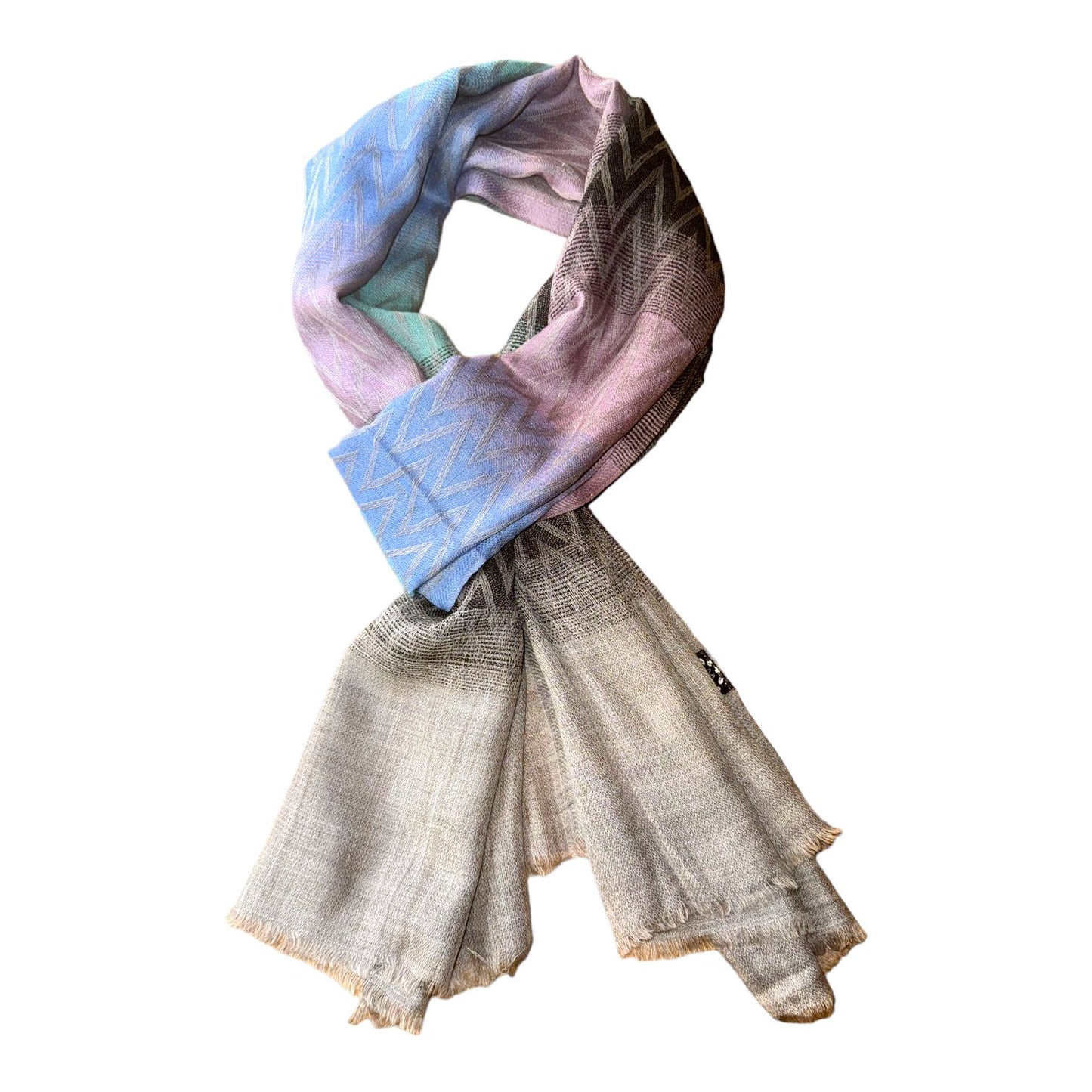 Merino Wool & Silk Sjal