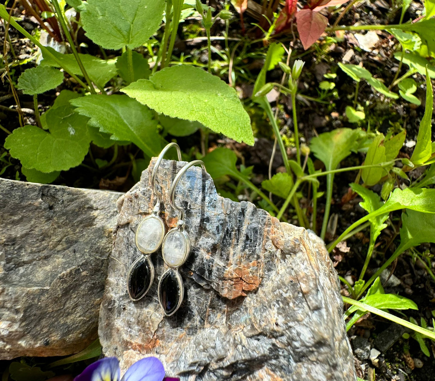 Mixed stone Earrings