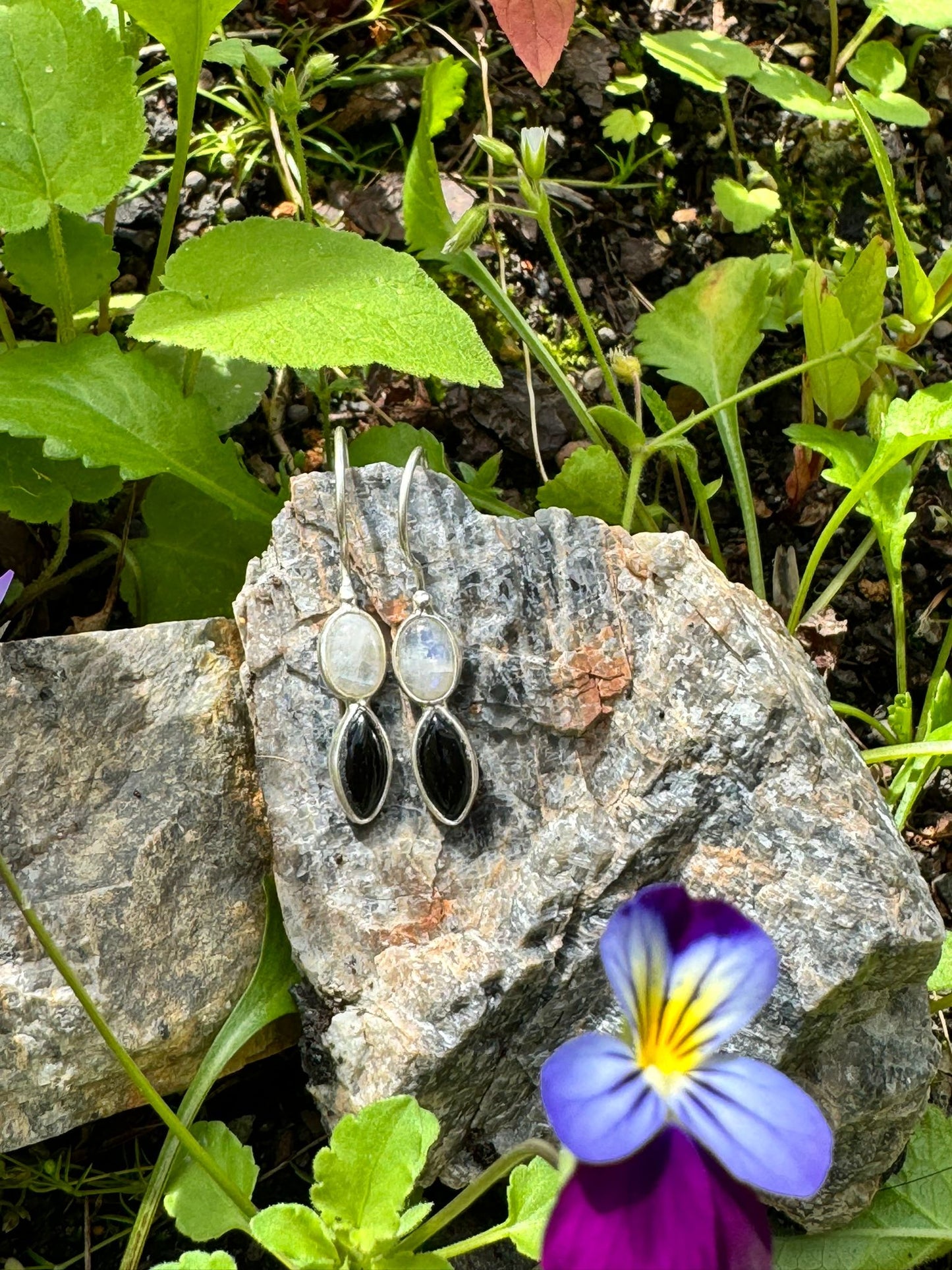 Mixed stone Earrings